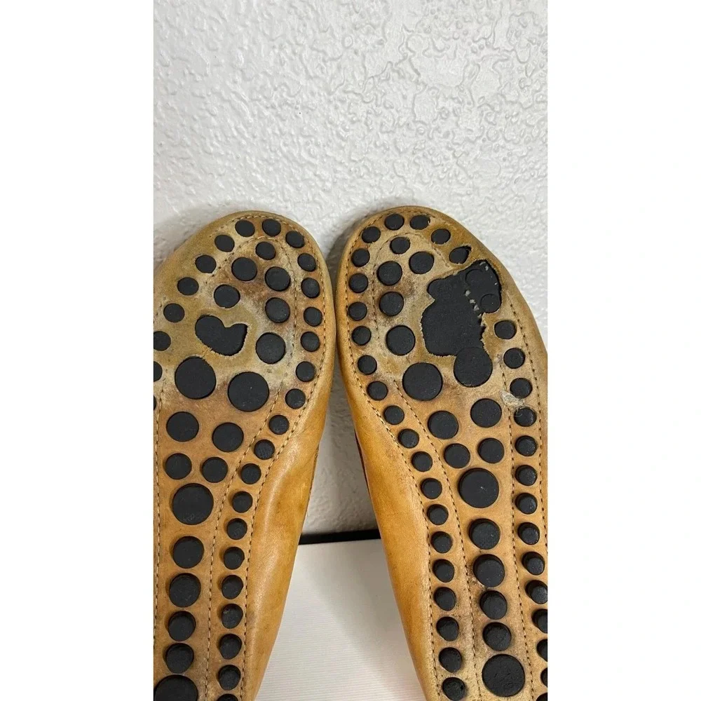 Mercanti Fiorentini MF-3200 Brown Leather Driving Moccasin Loafer Women's 6 B‎